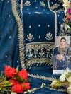 Zaha Aaeesha 10115 E To H Embroidery Georgette Pakistani Suits Wholesalers In Delhi
